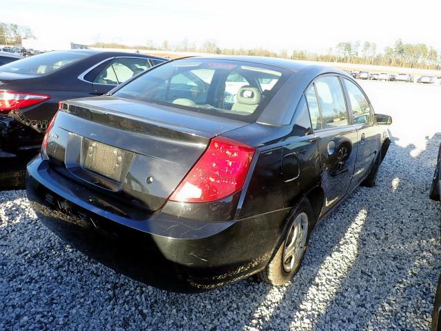 1G8AG52FX3Z193623 - 2003 SATURN ION LEVEL BLACK photo 4
