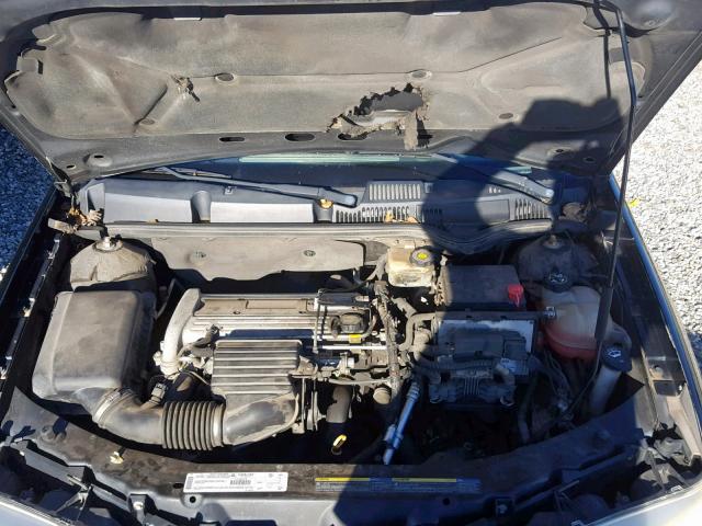 1G8AG52FX3Z193623 - 2003 SATURN ION LEVEL BLACK photo 7
