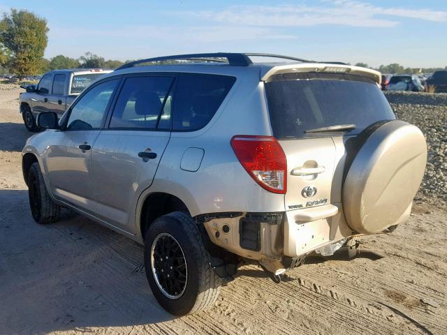 JTMZD33V385110902 - 2008 TOYOTA RAV4 GOLD photo 3