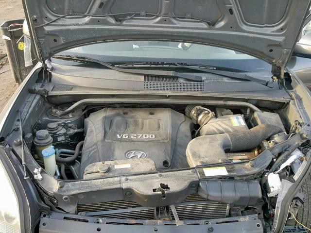 KM8JN72D47U559452 - 2007 HYUNDAI TUCSON SE Boz foto 7