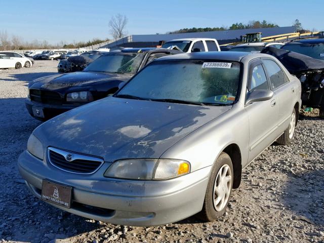 1YVGF22C5X5818962 - 1999 MAZDA 626 ES GREEN photo 2