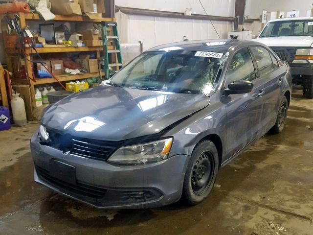 3VW2K7AJXBM366533 - 2011 VOLKSWAGEN JETTA BASE 灰色 照片 2