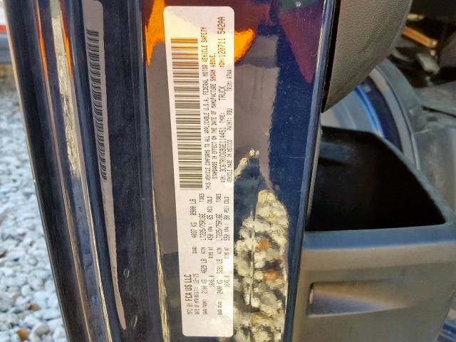 3C6TRVDG9GE114451 - 2016 RAM PROMASTER 蓝色 照片 10