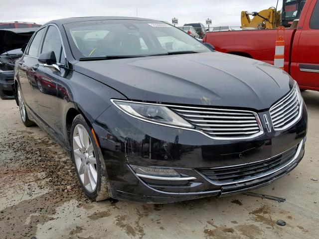 3LN6L2LU9FR627523 - 2015 LINCOLN MKZ HYBRID BLACK photo 1