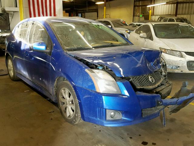 3N1AB6AP8CL658379 - 2012 NISSAN SENTRA 2.0 BLUE photo 1