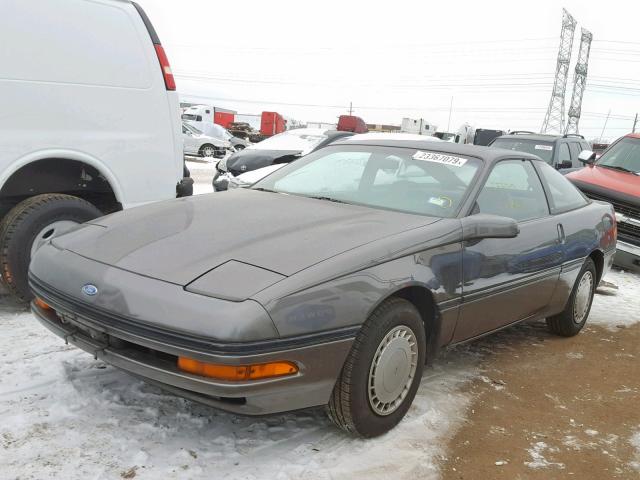 1ZVBT20C9K5113440 - 1989 FORD PROBE GL GRAY photo 2