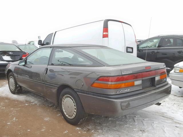 1ZVBT20C9K5113440 - 1989 FORD PROBE GL GRAY photo 3