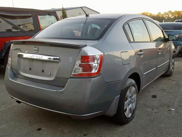 3N1AB6AP8CL737891 - 2012 NISSAN SENTRA 2.0 GRAY photo 4