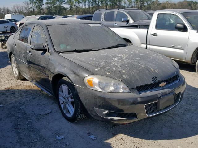 2G1WC5E35D1243128 - 2013 CHEVROLET IMPALA LTZ BLACK photo 1