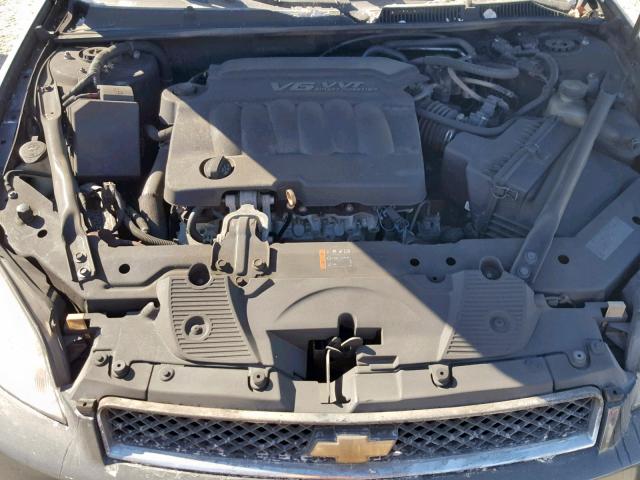 2G1WC5E35D1243128 - 2013 CHEVROLET IMPALA LTZ BLACK photo 7