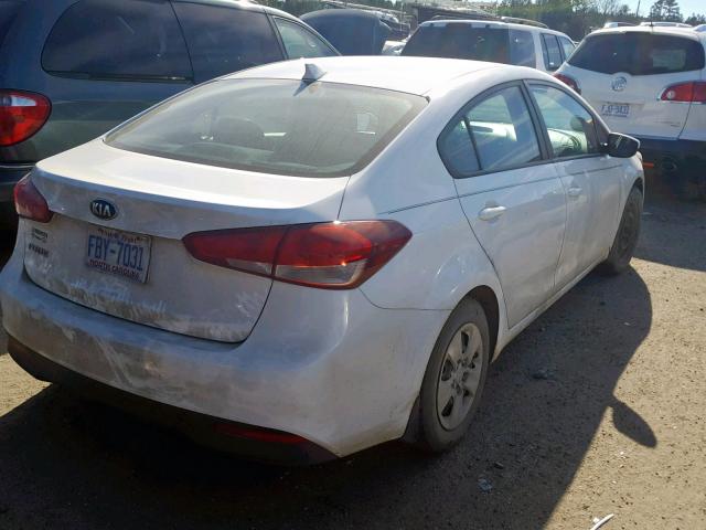 3KPFK4A71HE120707 - 2017 KIA FORTE LX 白色 照片 4