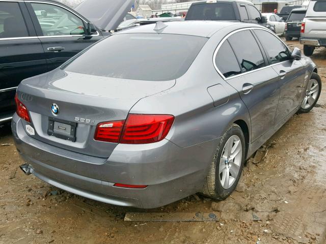 WBAXH5C54CDW09470 - 2012 BMW 528 XI GRAY photo 4