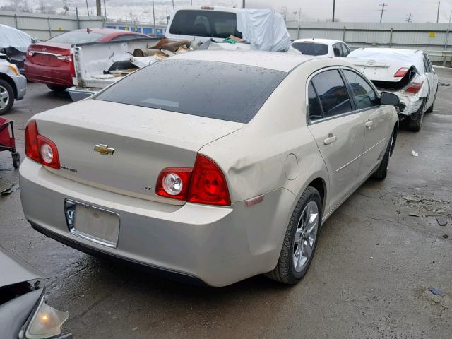 1G1ZH57B59F239034 - 2009 CHEVROLET MALIBU 1LT GOLD photo 4