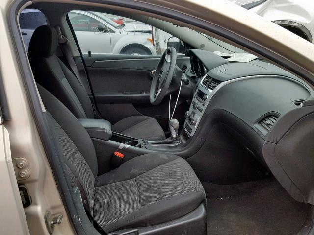 1G1ZH57B59F239034 - 2009 CHEVROLET MALIBU 1LT GOLD photo 5