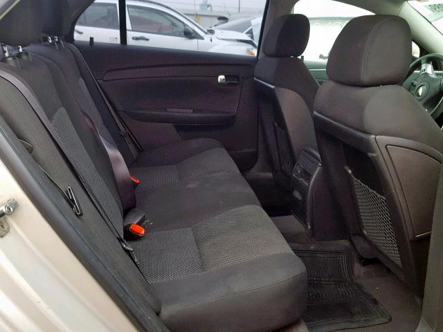 1G1ZH57B59F239034 - 2009 CHEVROLET MALIBU 1LT GOLD photo 6