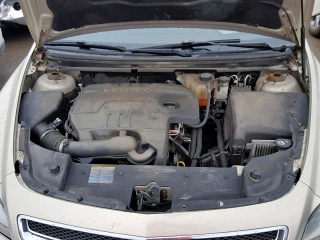 1G1ZH57B59F239034 - 2009 CHEVROLET MALIBU 1LT GOLD photo 7