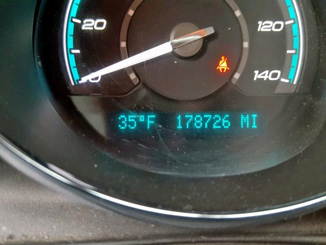 1G1ZH57B59F239034 - 2009 CHEVROLET MALIBU 1LT GOLD photo 8