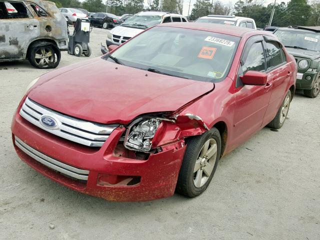 3FAFP07Z96R117651 - 2006 FORD FUSION SE 红色 照片 2