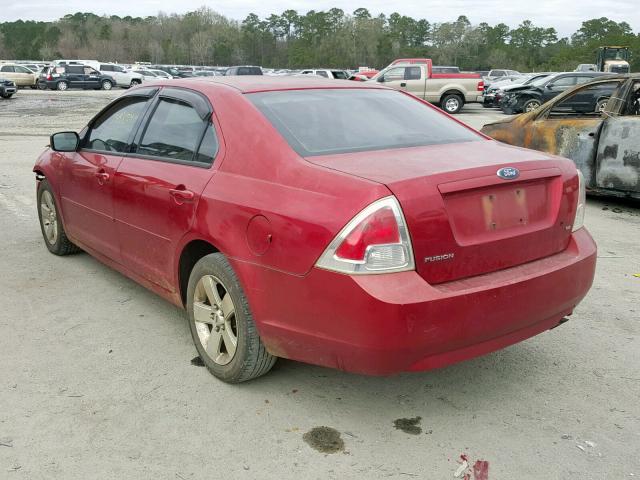 3FAFP07Z96R117651 - 2006 FORD FUSION SE 红色 照片 3