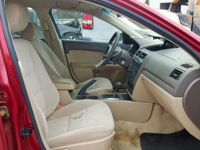 3FAFP07Z96R117651 - 2006 FORD FUSION SE 红色 照片 5