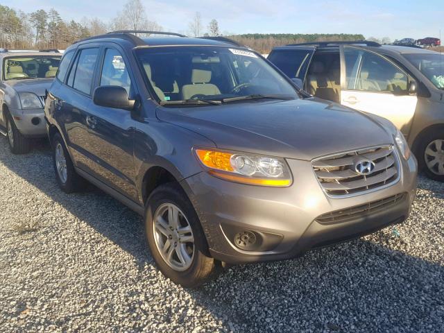 5NMSGDAB8AH373168 - 2010 HYUNDAI SANTA FE G GRAY photo 1