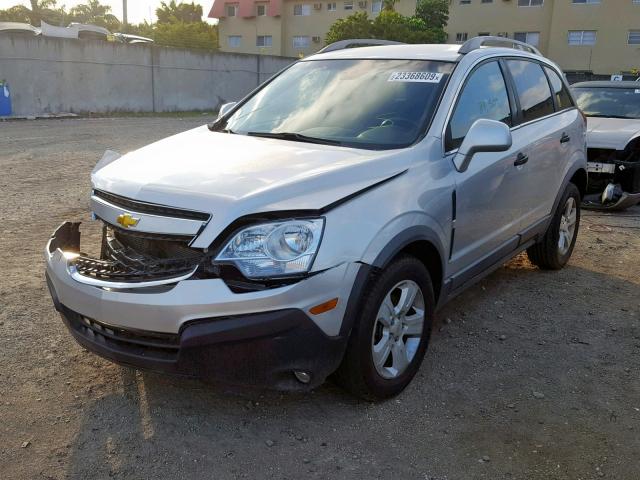 3GNAL2EK4DS558182 - 2013 CHEVROLET CAPTIVA LS 灰色 照片 2