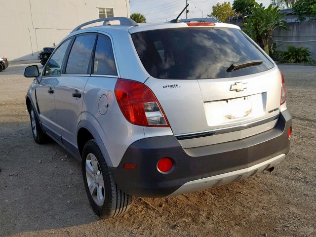 3GNAL2EK4DS558182 - 2013 CHEVROLET CAPTIVA LS 灰色 照片 3
