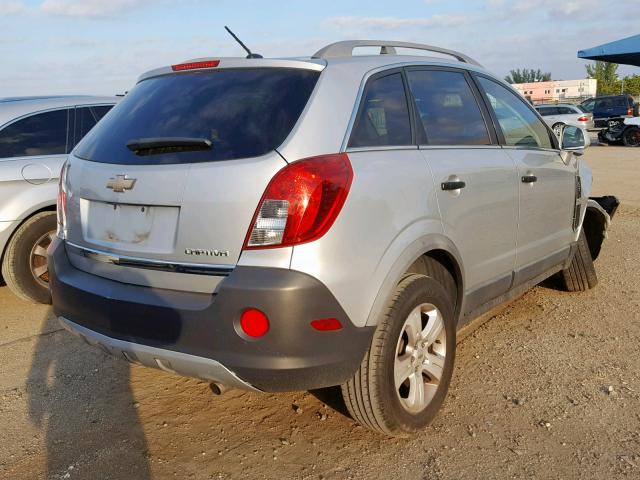 3GNAL2EK4DS558182 - 2013 CHEVROLET CAPTIVA LS 灰色 照片 4