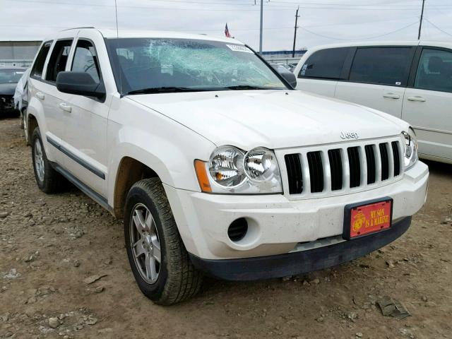 1J8GS48K27C627919 - 2007 JEEP GRAND CHER WHITE photo 1