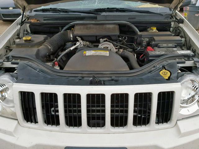 1J8GS48K27C627919 - 2007 JEEP GRAND CHER WHITE photo 7