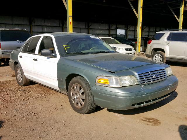 2FAFP74W06X109216 - 2006 FORD CROWN VICT TEAL photo 1