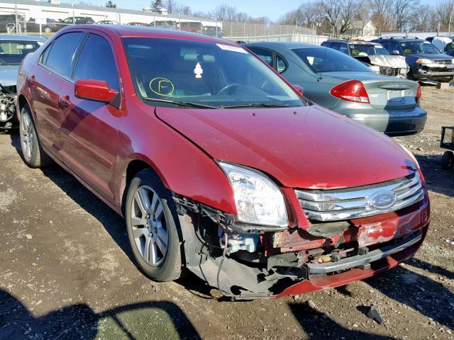 3FAFP08ZX6R177677 - 2006 FORD FUSION SEL RED photo 1