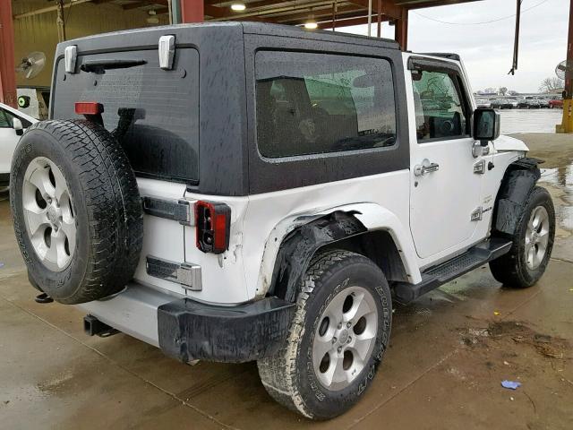 1C4GJWBG5DL506842 - 2013 JEEP WRANGLER S 白色 照片 4