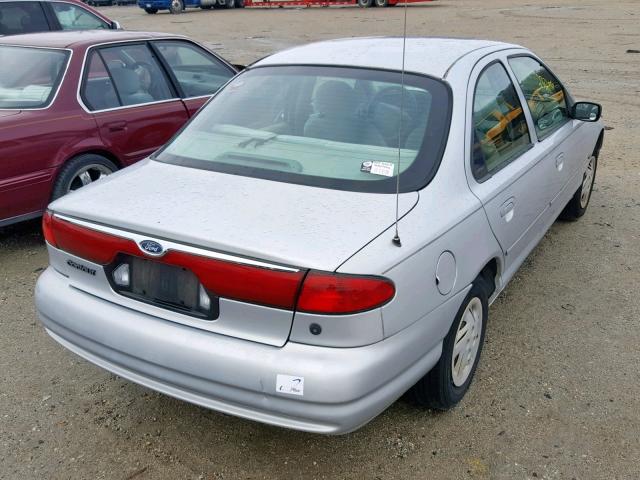 1FAFP6633YK143900 - 2000 FORD CONTOUR SE SILVER photo 4