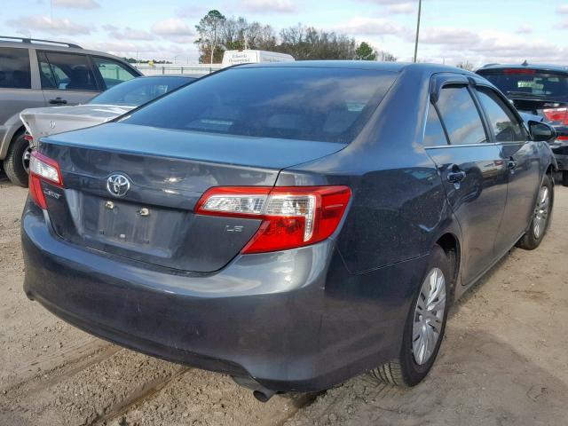 4T1BF1FK3CU107803 - 2012 TOYOTA CAMRY BASE GRAY photo 4