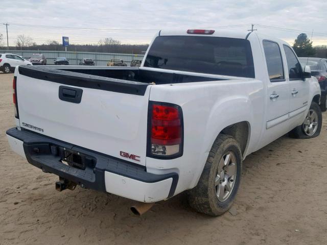 2GTEK638281293050 - 2008 GMC NEW SIERRA WHITE photo 4