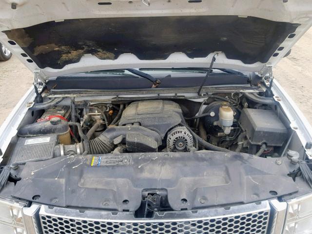 2GTEK638281293050 - 2008 GMC NEW SIERRA WHITE photo 7