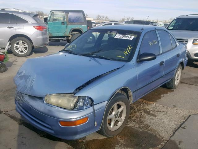 1Y1SK5267SZ068386 - 1995 GEO PRIZM BASE 蓝色 照片 2