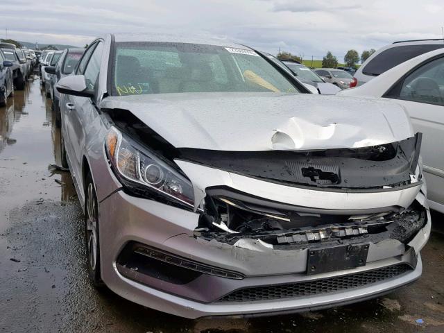 5NPE34AF9GH323113 - 2016 HYUNDAI SONATA SPO SILVER photo 1