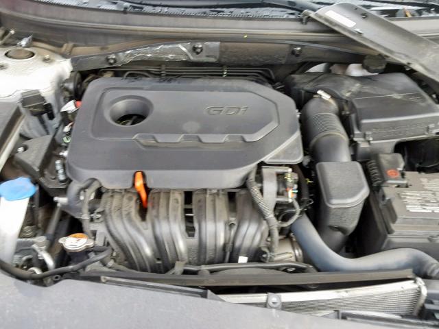 5NPE34AF9GH323113 - 2016 HYUNDAI SONATA SPO SILVER photo 7