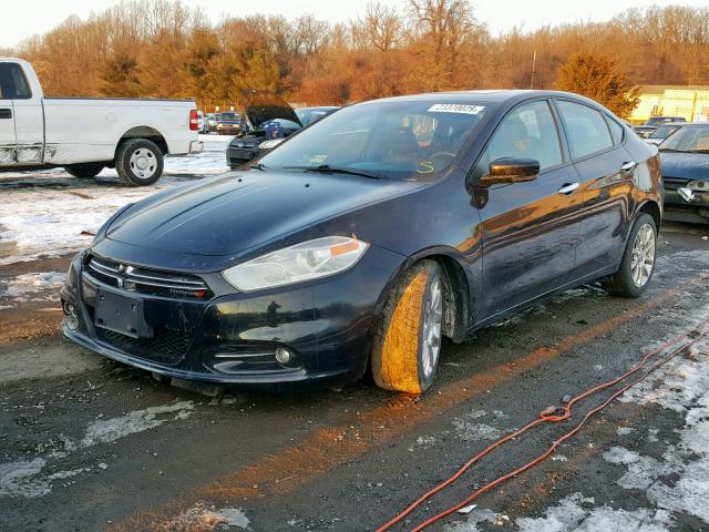 1C3CDFCA8DD346681 - 2013 DODGE DART LIMIT BLACK photo 2