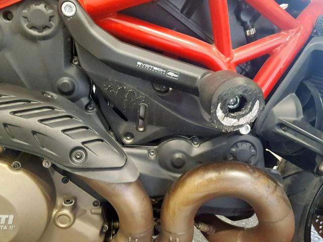 ZDM1RBSWXEB000403 - 2014 DUCATI MONSTER 12 RED photo 13