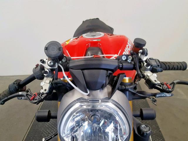 ZDM1RBSWXEB000403 - 2014 DUCATI MONSTER 12 RED photo 18