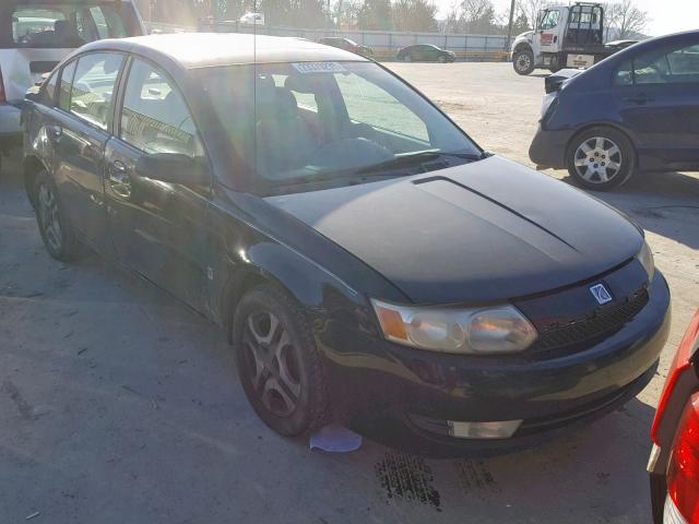 1G8AL52F33Z184404 - 2003 SATURN ION LEVEL BLACK photo 1