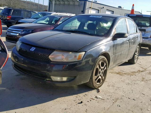 1G8AL52F33Z184404 - 2003 SATURN ION LEVEL BLACK photo 2