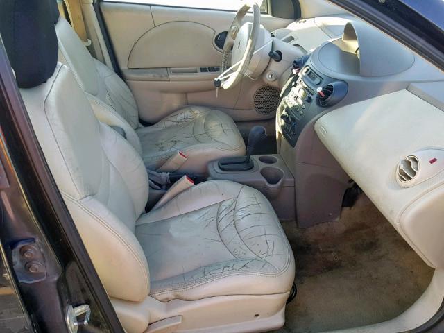 1G8AL52F33Z184404 - 2003 SATURN ION LEVEL BLACK photo 5