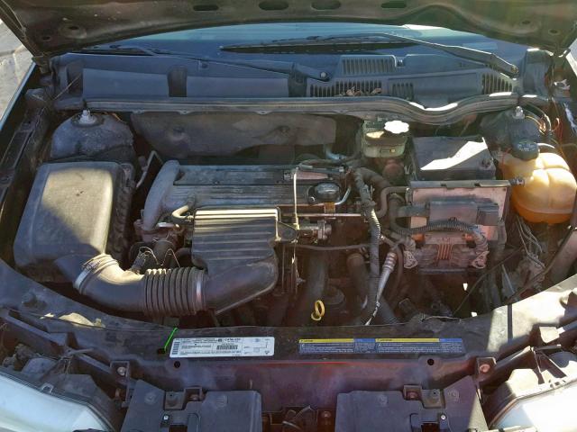 1G8AL52F33Z184404 - 2003 SATURN ION LEVEL BLACK photo 7