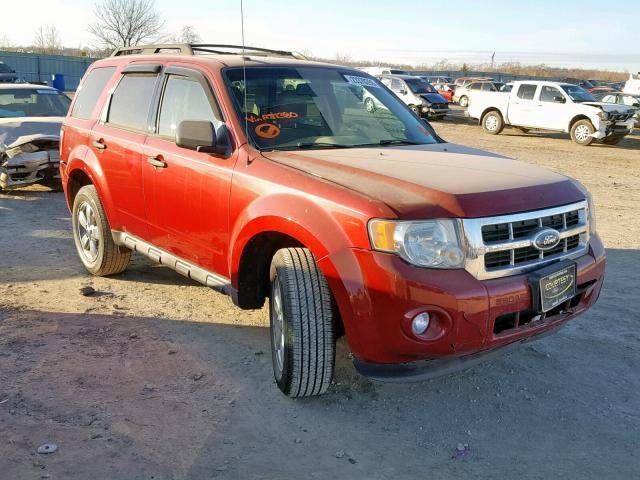 1FMCU0D71AKA71380 - 2010 FORD ESCAPE XLT RED photo 1