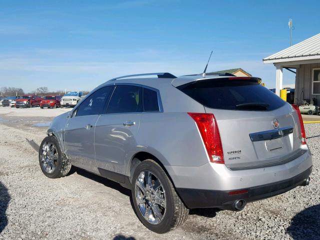 3GYFNBE37CS506054 - 2012 CADILLAC SRX PERFOR ვერცხლისფერი ფოტო 3