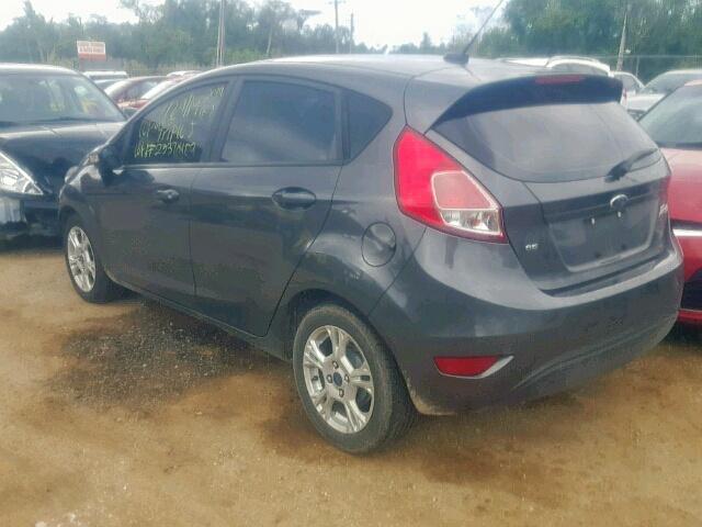 3FADP4EJ0FM207506 - 2015 FORD FIESTA SE GRAY photo 3